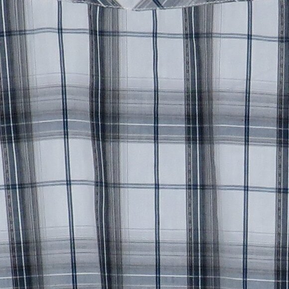 Coastal* Men's Long Sleeve Snap Down Curved Hem Chest Pocket Plaid Shirt~ XXL - Picture 11 of 11
